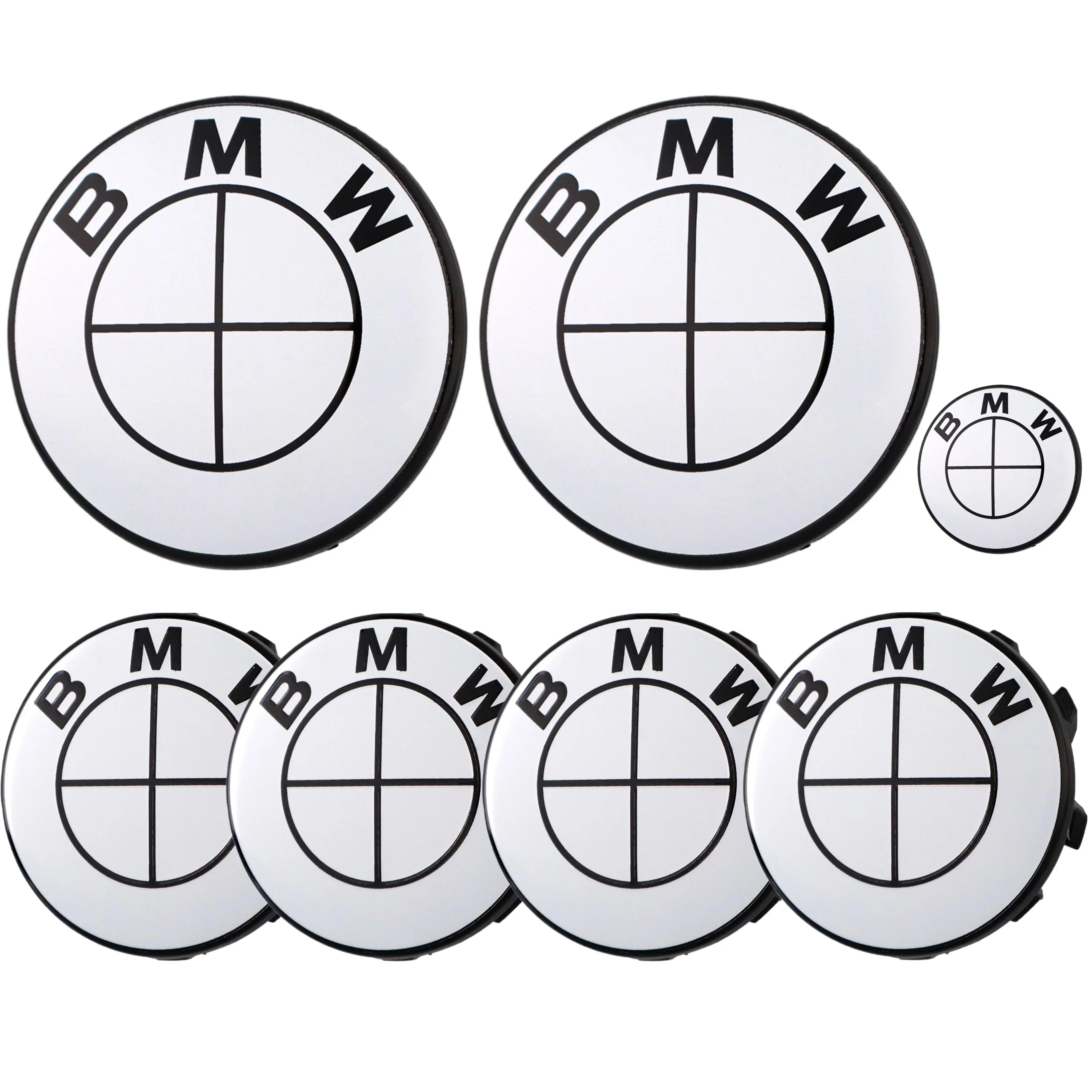 BMW Badge | Gloss White (New)