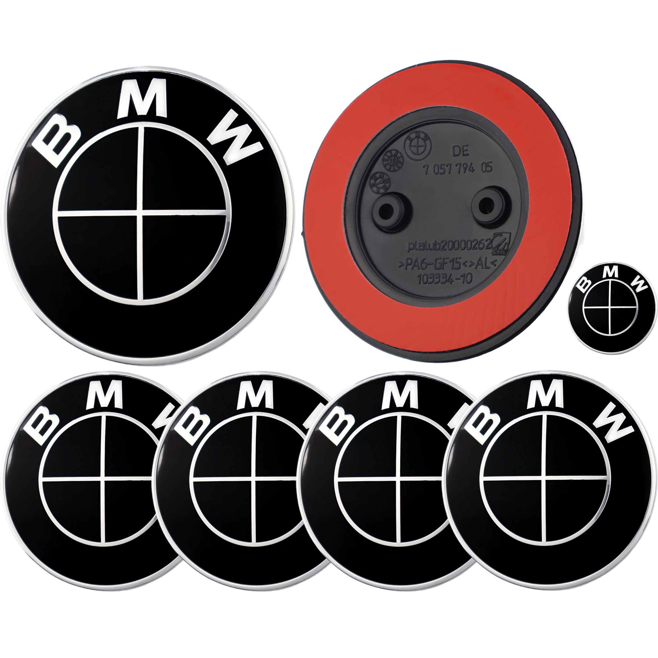 BMW Badge | Full Black