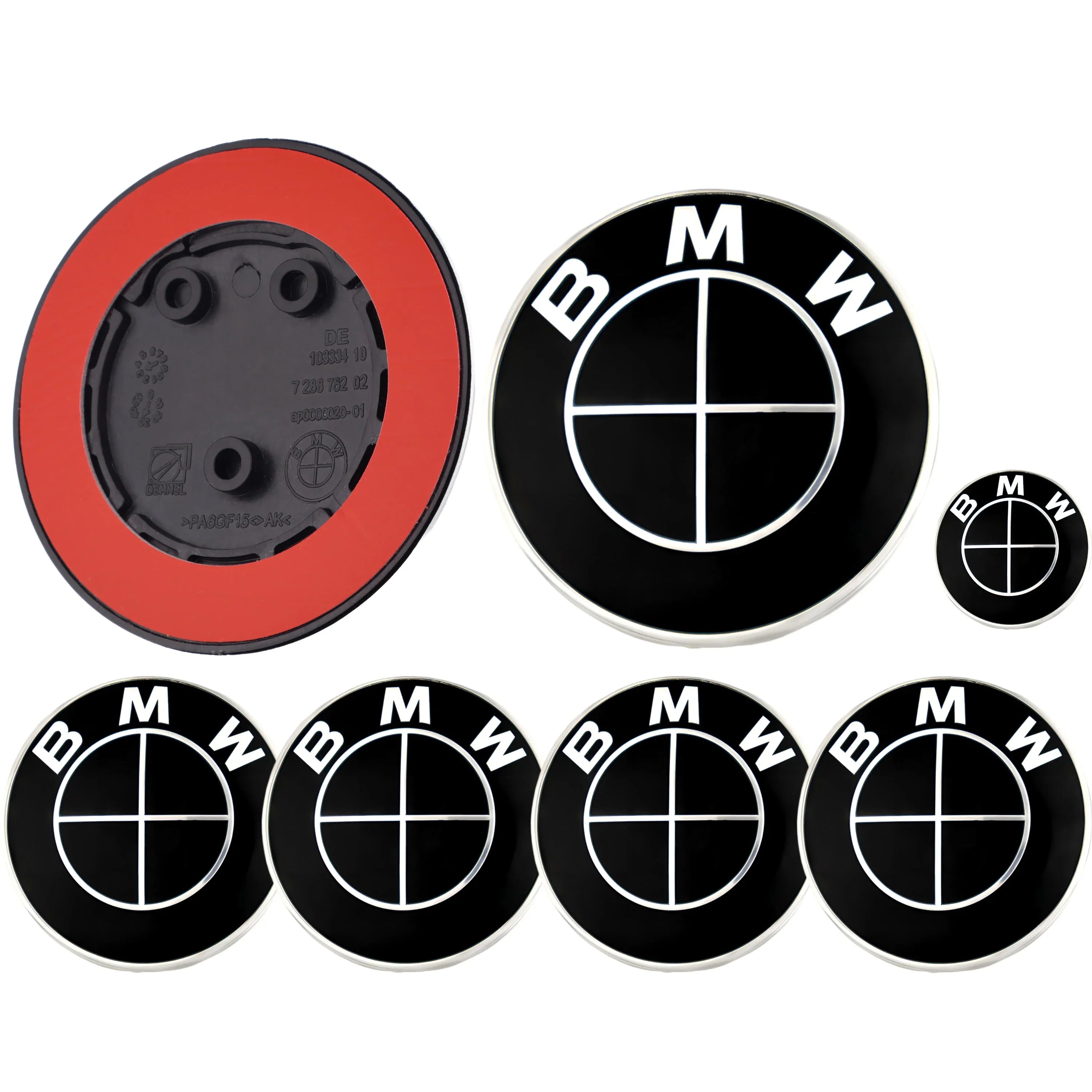 BMW Badge | Full Black