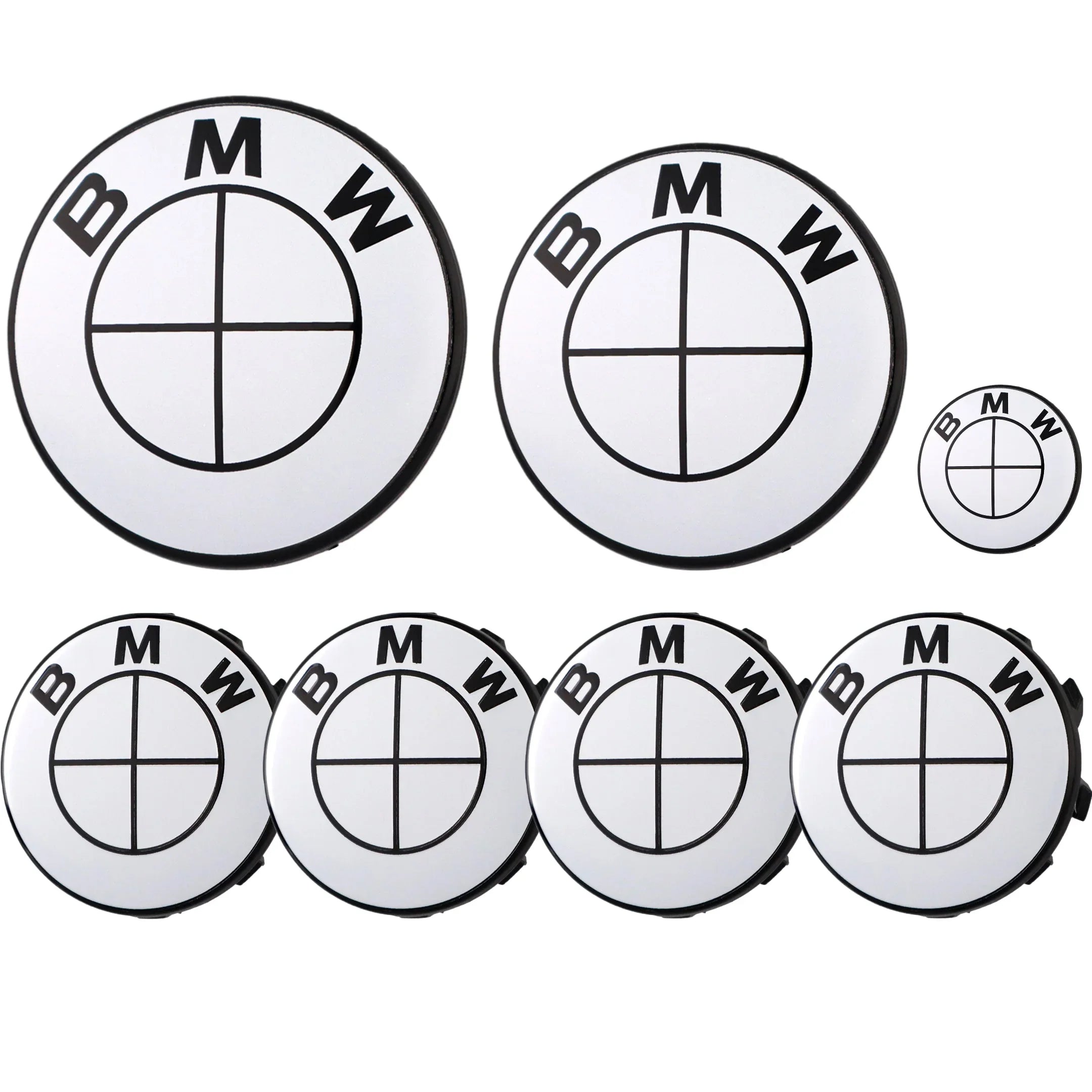 BMW Badge | Gloss White (New)