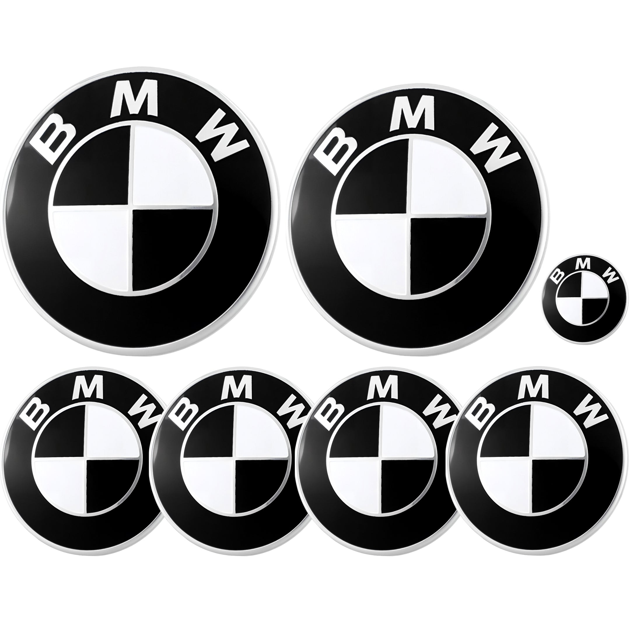 BMW Badge | Black & White