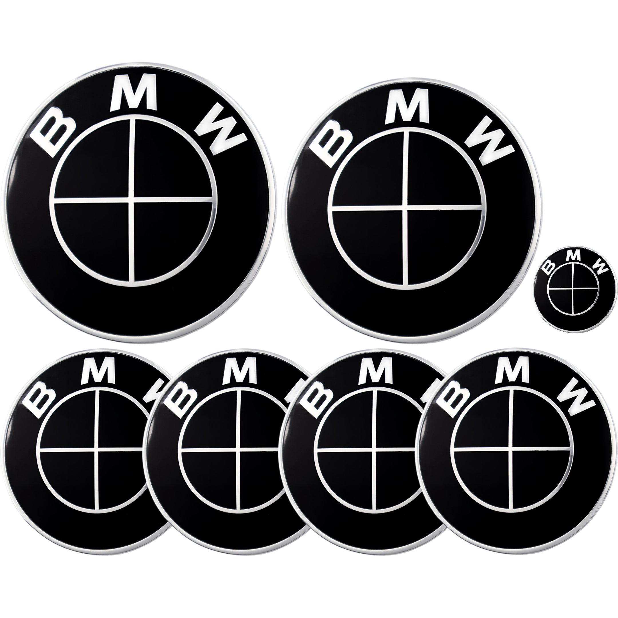 BMW Badge | Full Black
