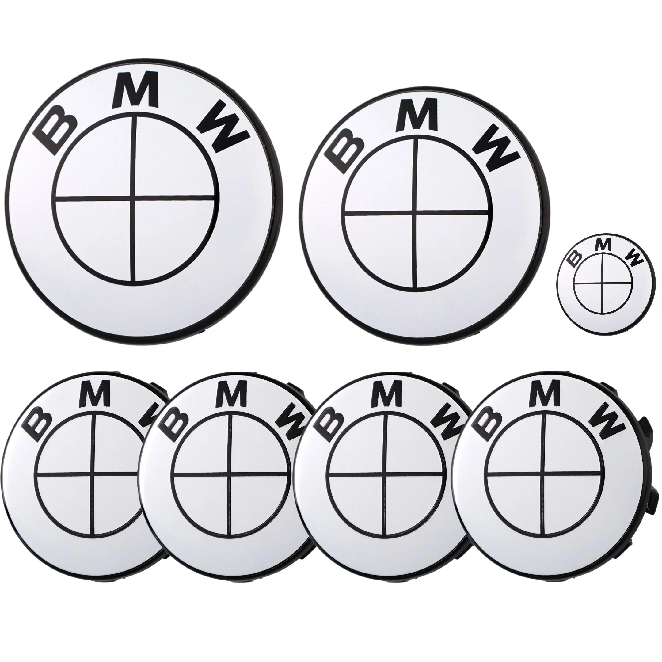 BMW Badge | Gloss White (New)