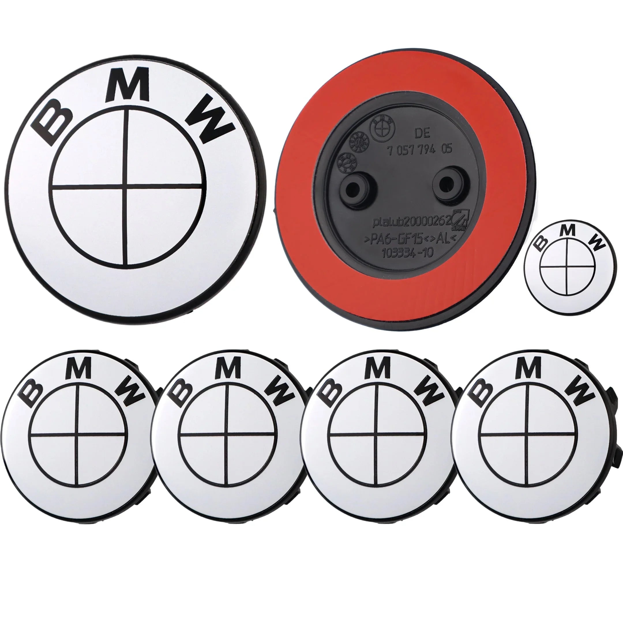 BMW Badge | Gloss White (New)