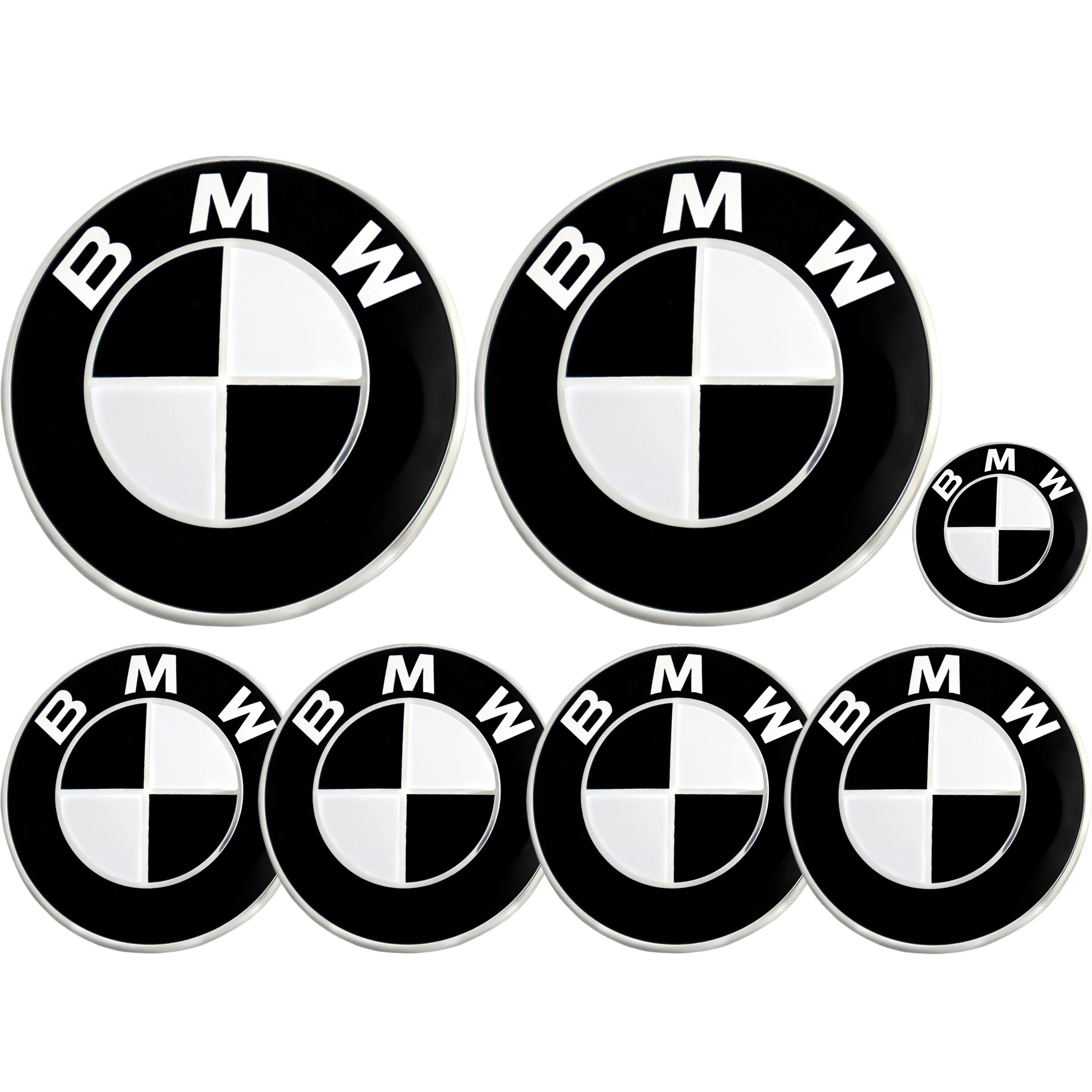BMW Badge | Black & White