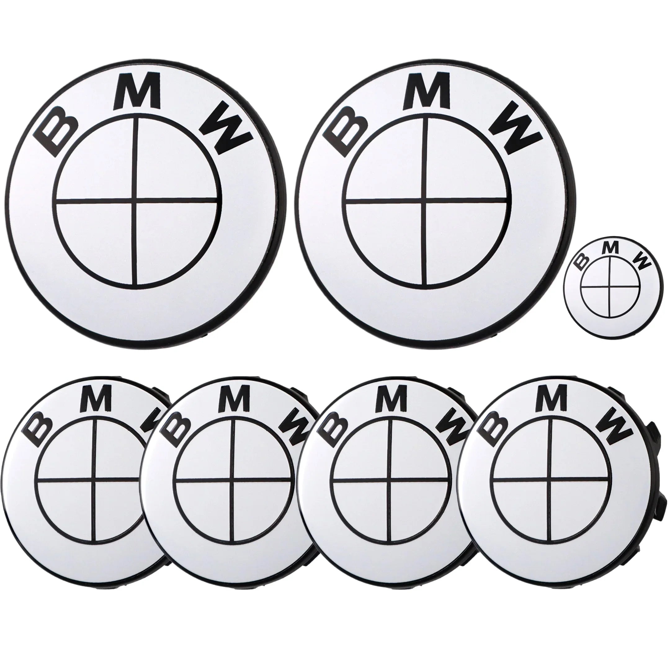 BMW Badge | Gloss White (New)