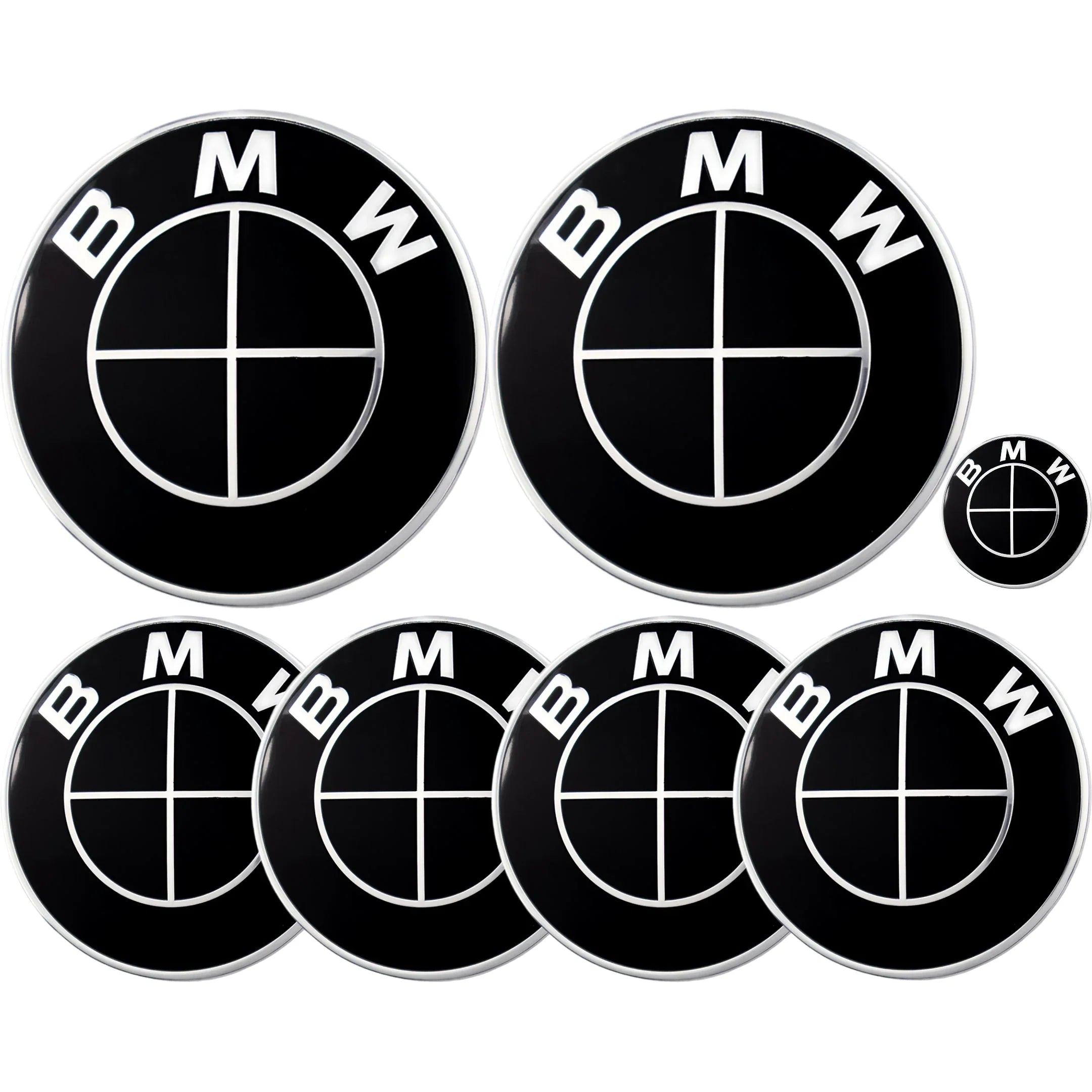 BMW Badge | Full Black