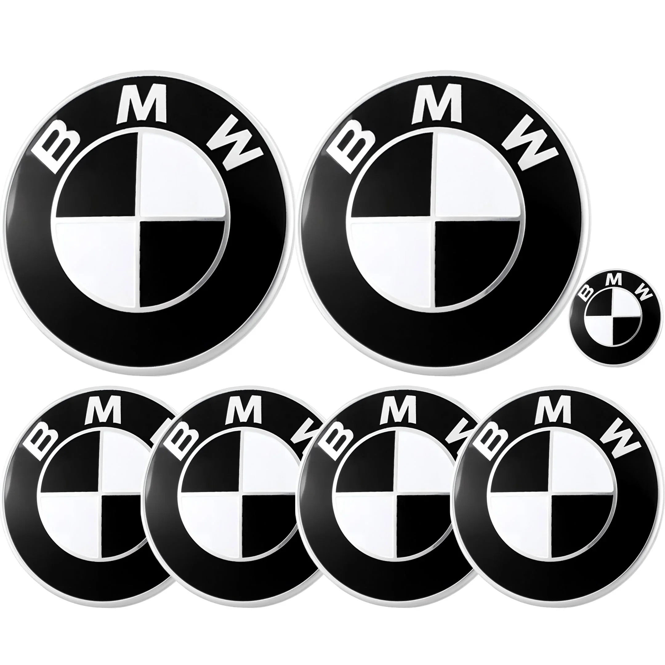 BMW Badge | Black & White