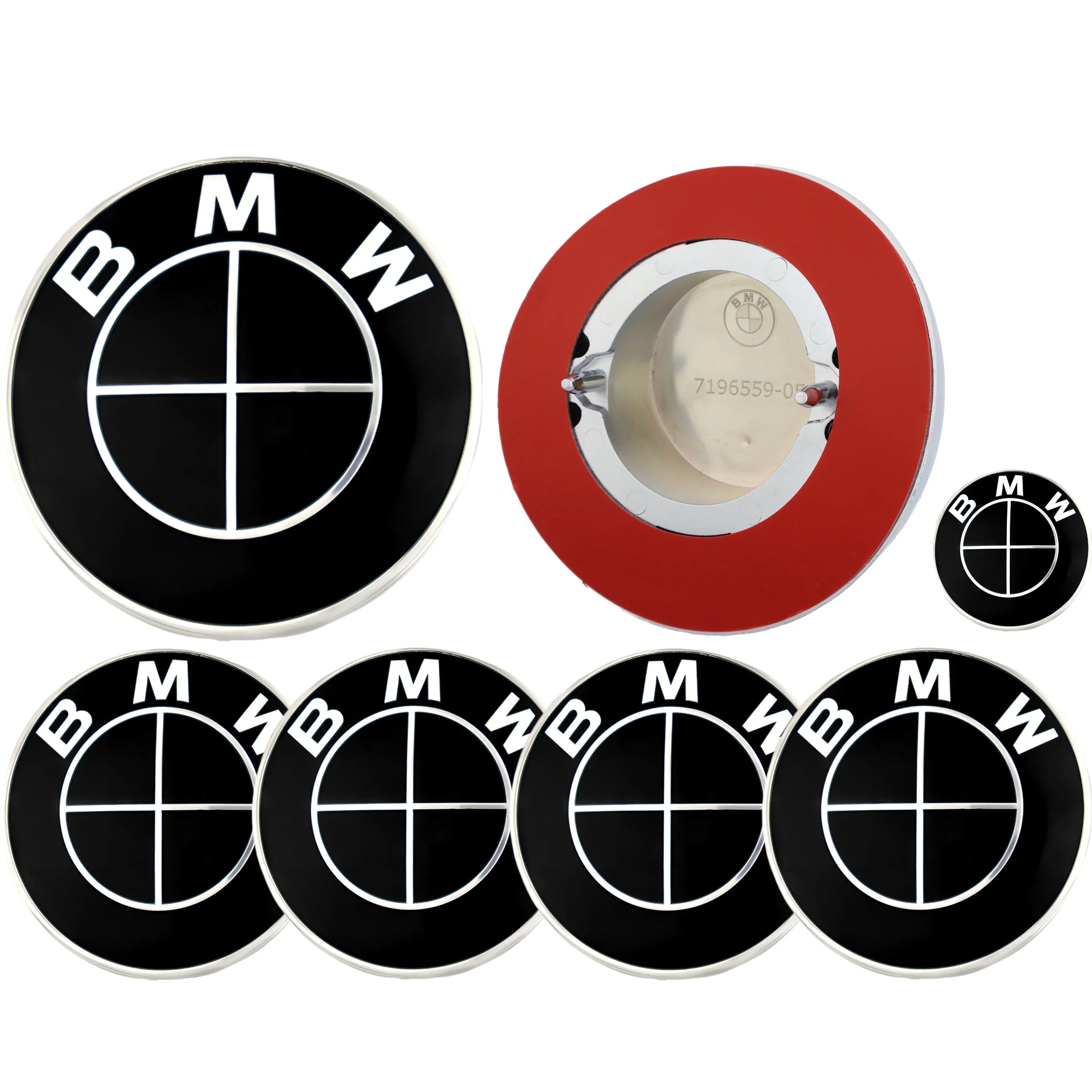 BMW Badge | Full Black