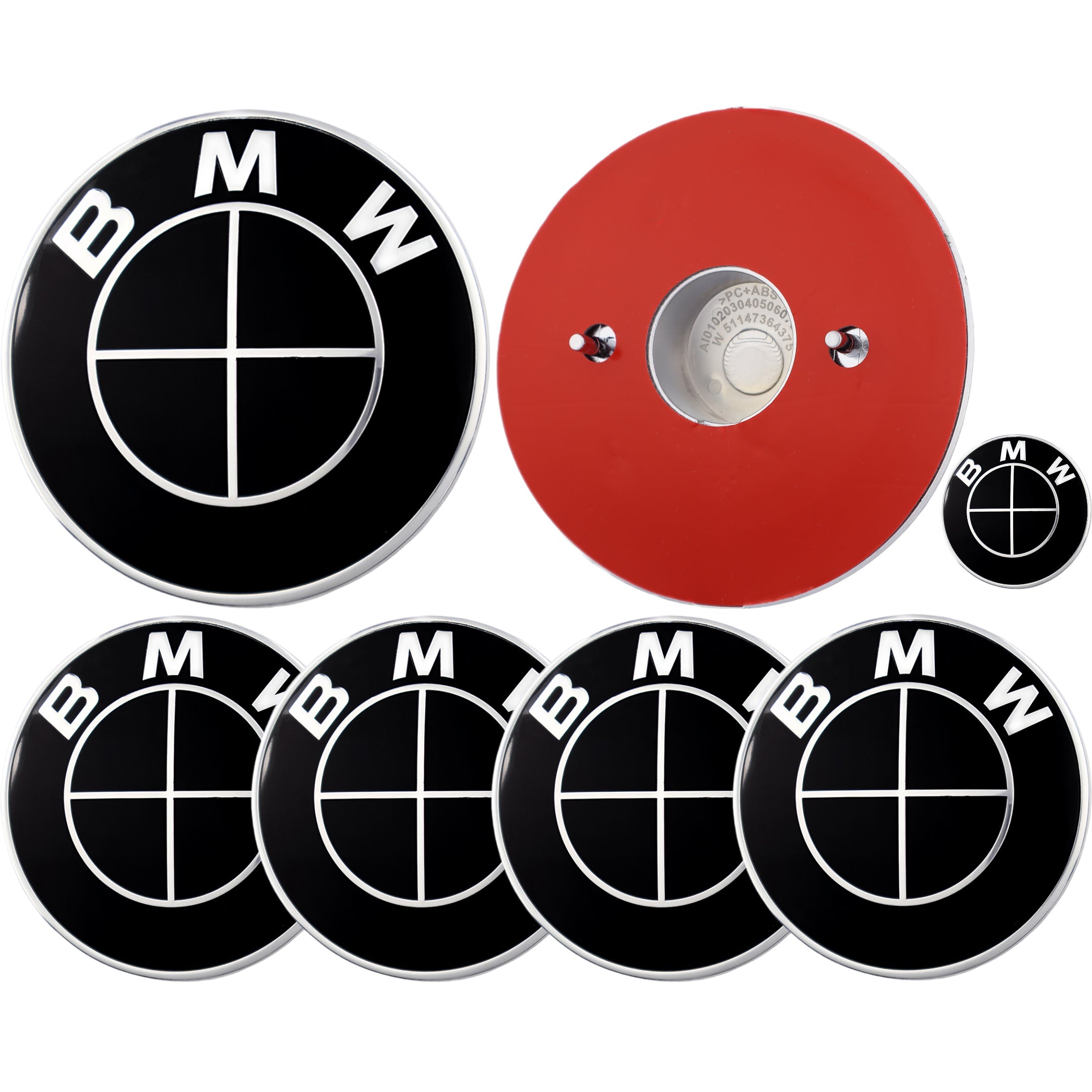 BMW Badge | Full Black