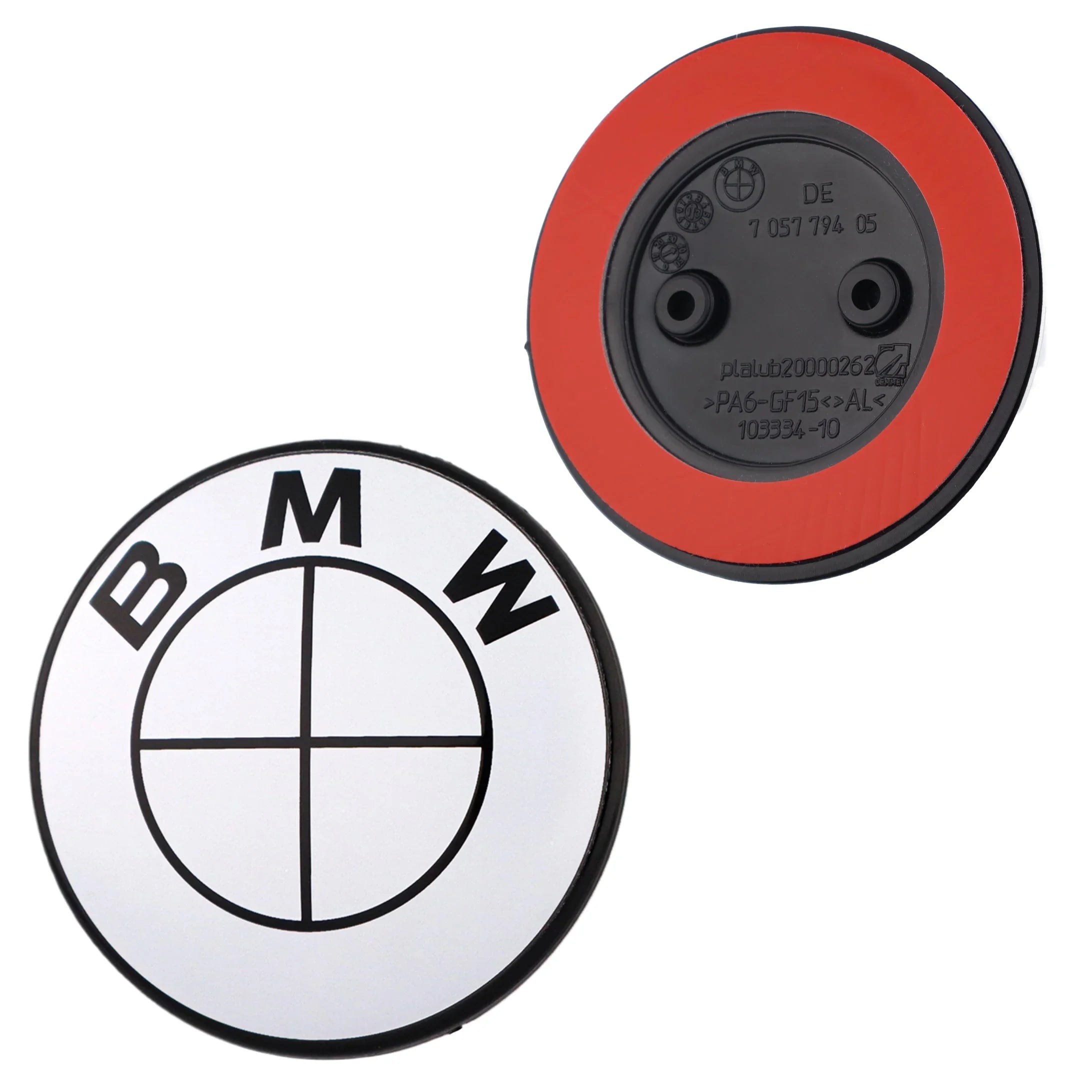 BMW Badge | Gloss White (New)