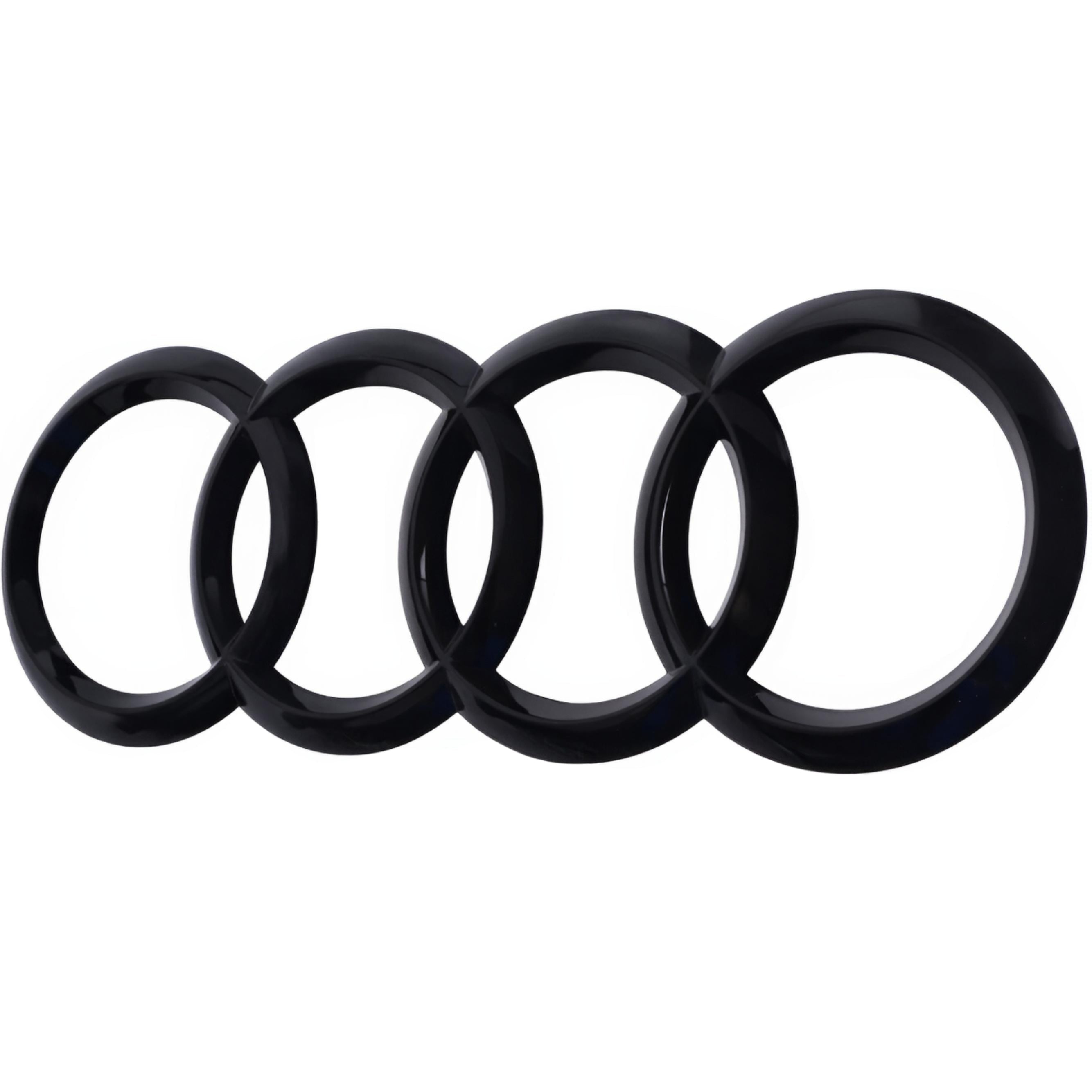 Audi Emblem | Gloss Black