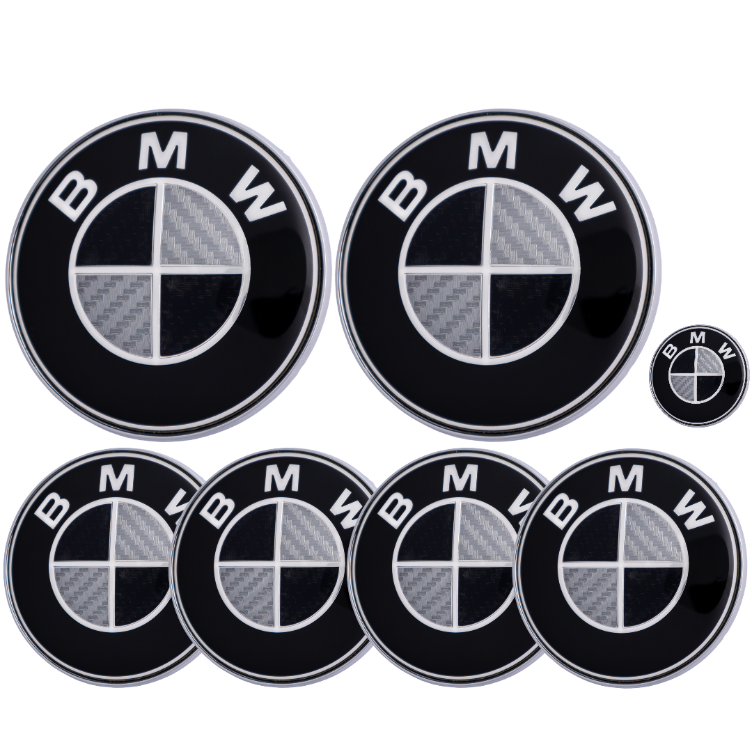 BMW Badge | Black & Grey