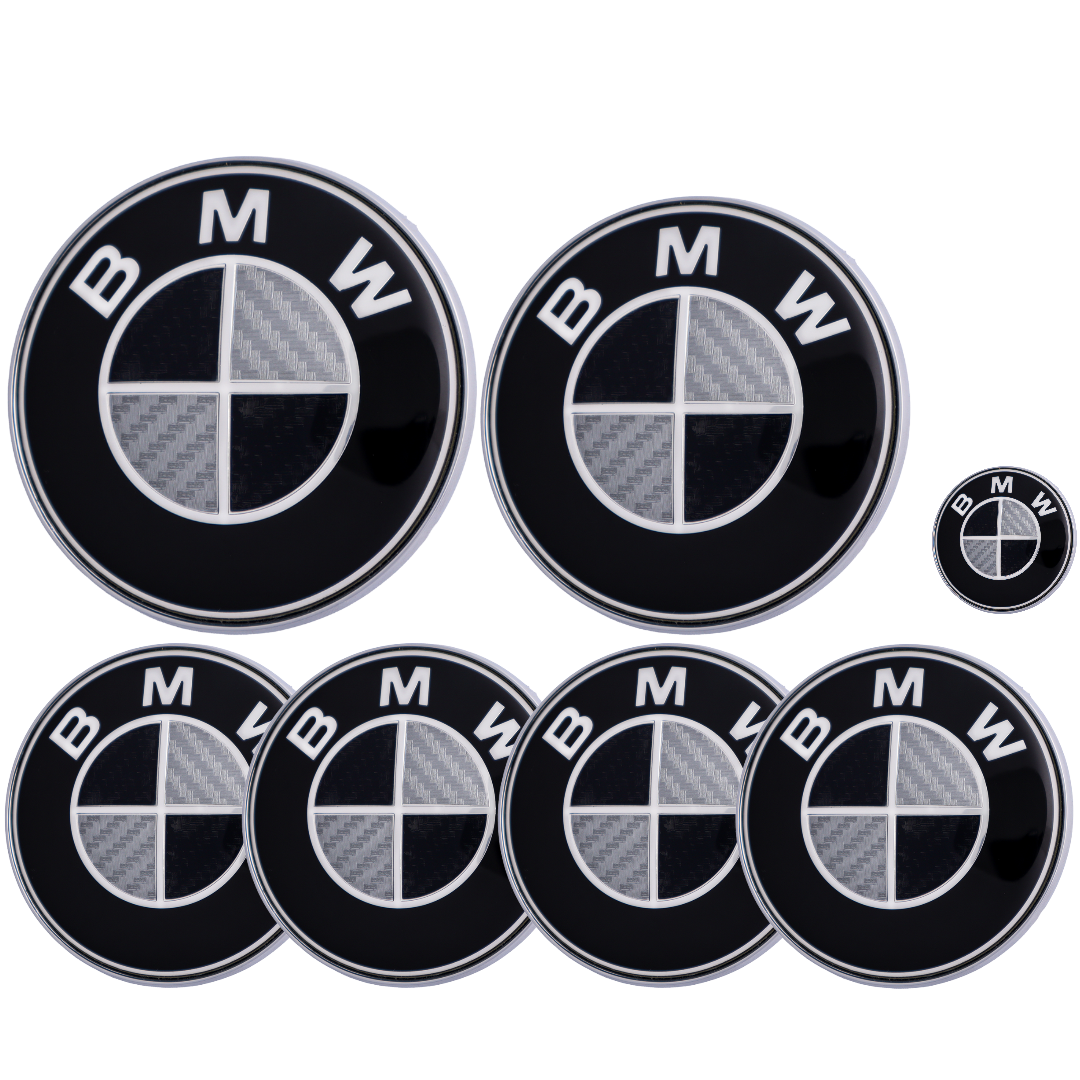 BMW Badge | Black & Grey