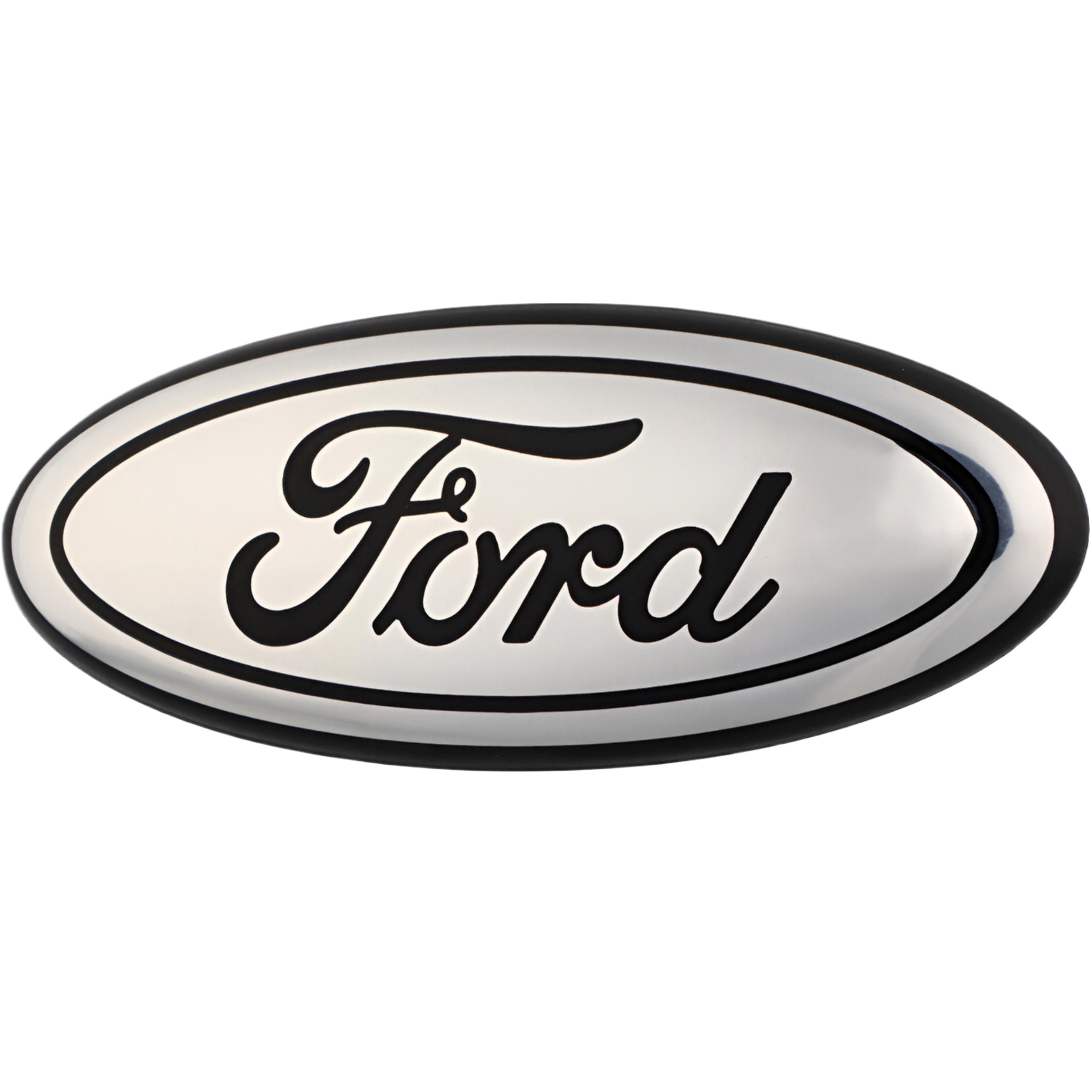 Ford Emblem Overlay | Chrome