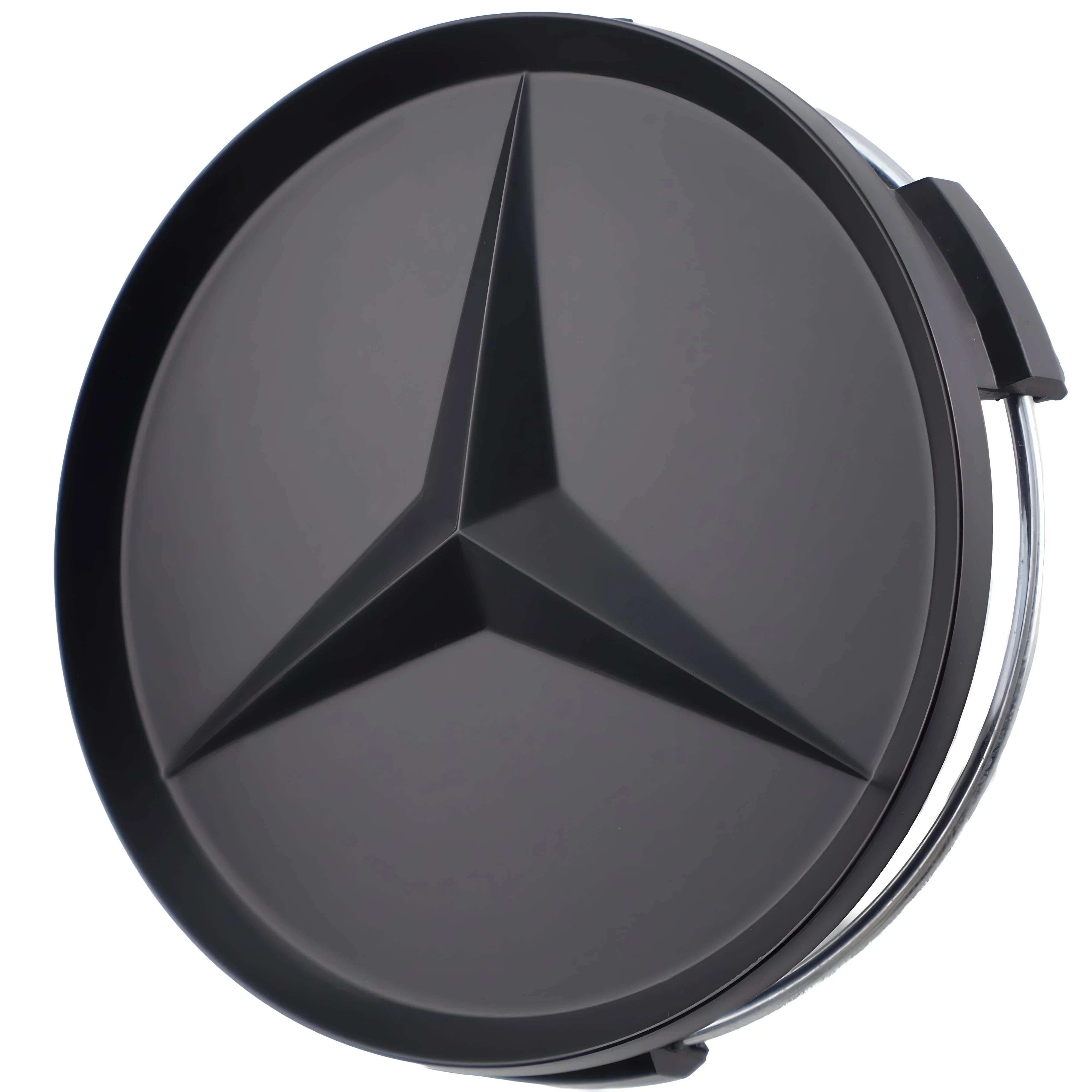 Mercedes Hub Caps | Matte Black - Aftermarket - The Zenara Shop