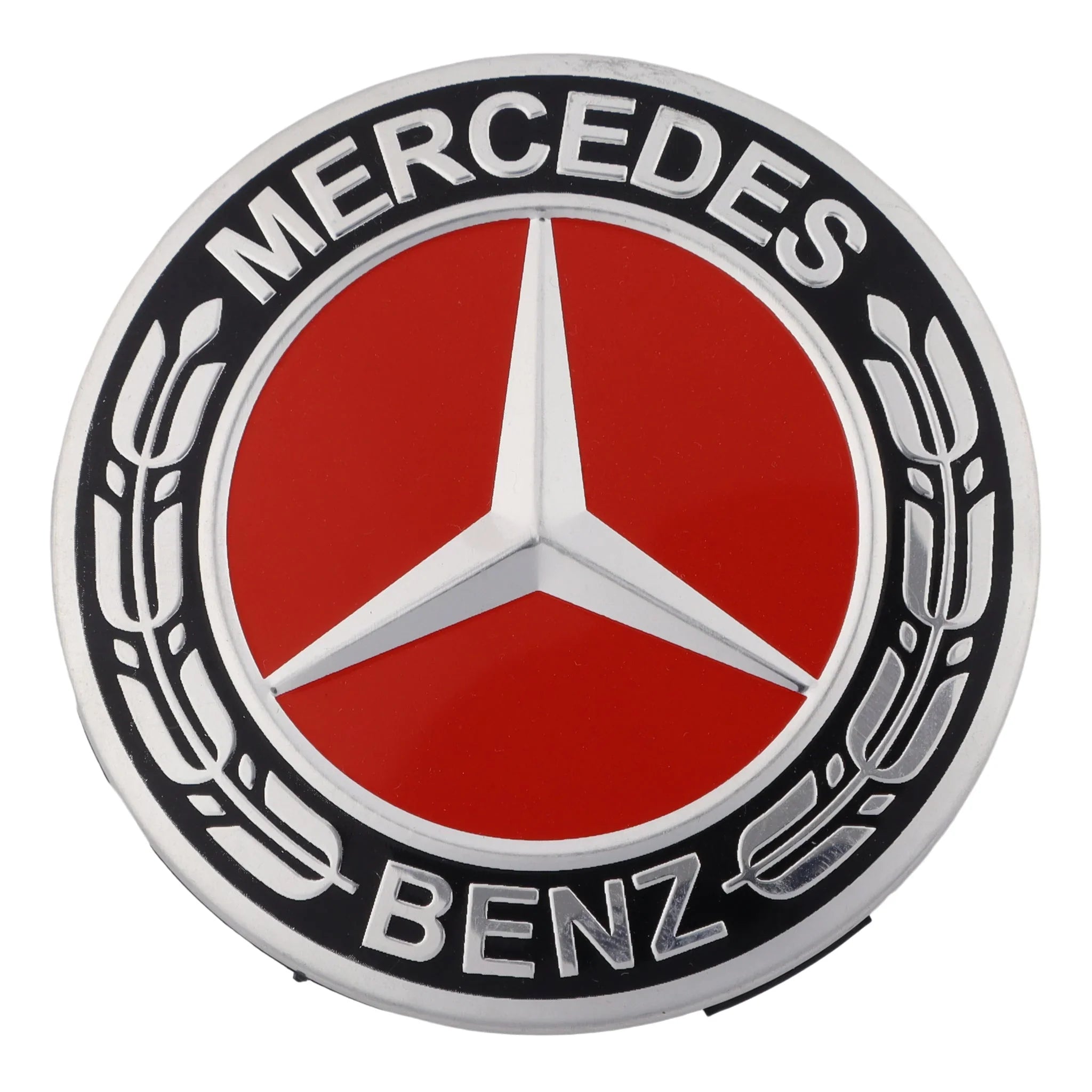 Mercedes Hub Caps | Phantom Red - Aftermarket - The Zenara Shop