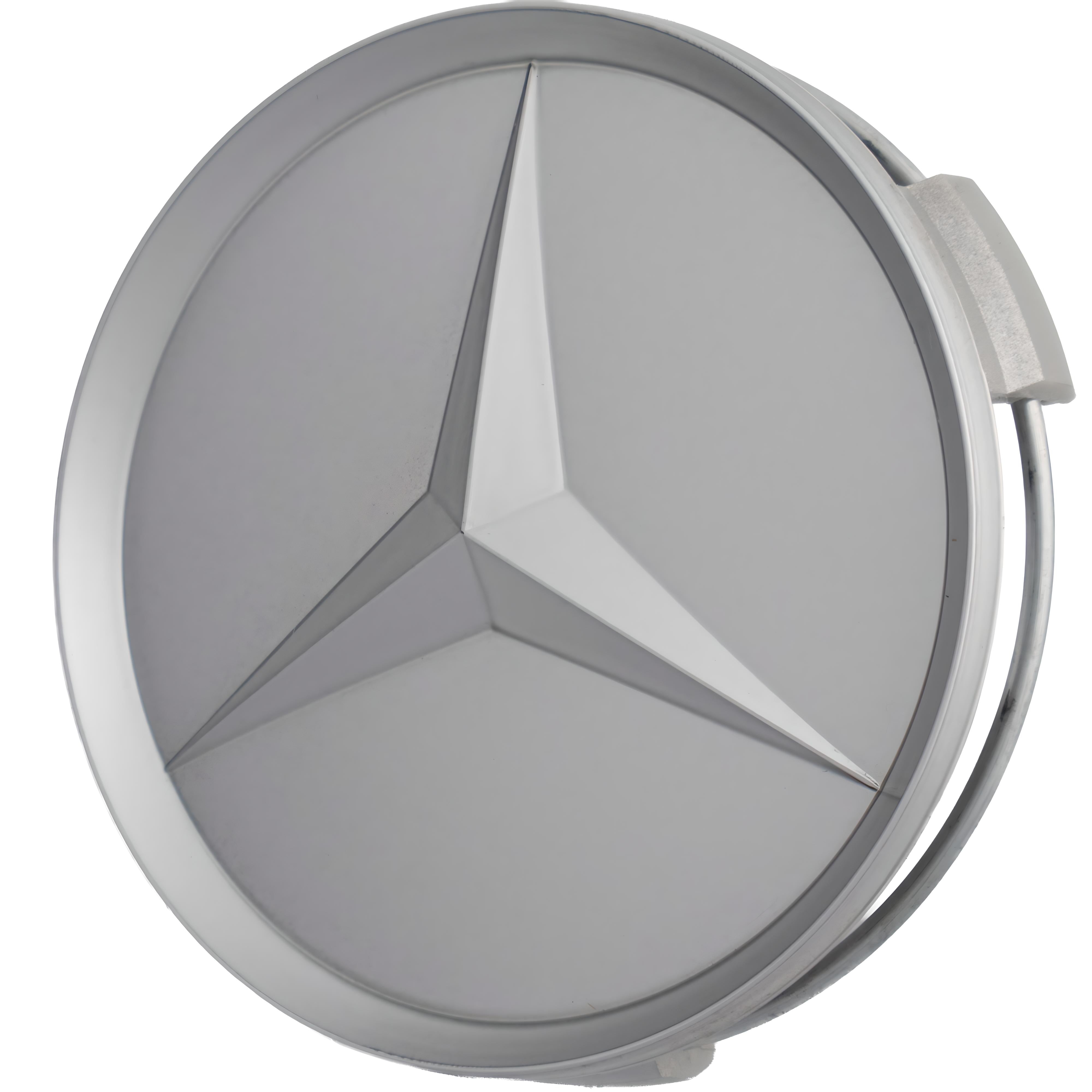 Mercedes Hub Caps | Matte Silver