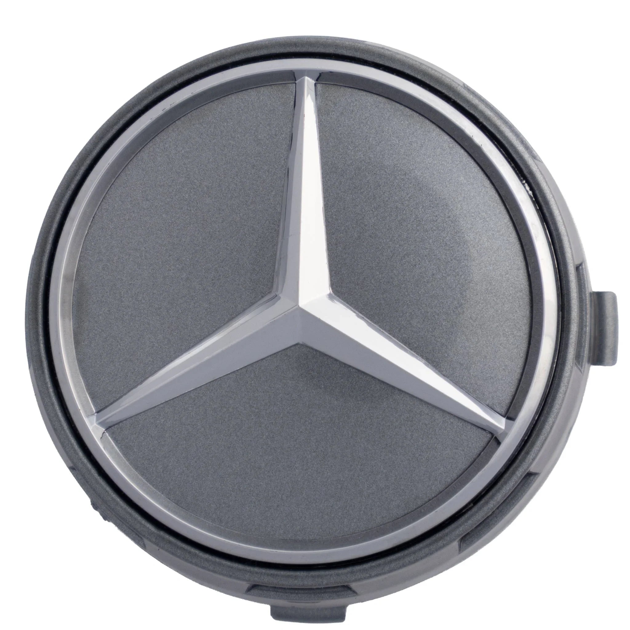Mercedes Elevated Hub Caps | Titanium Gray - Aftermarket - The Zenara Shop