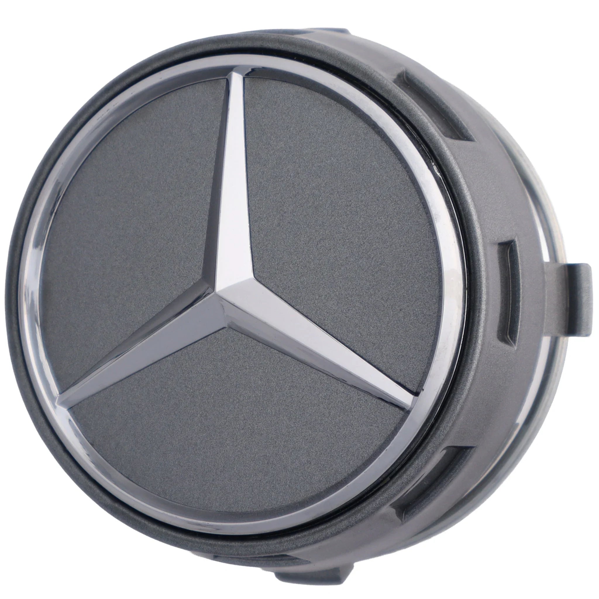 Mercedes Elevated Hub Caps | Titanium Gray - Aftermarket - The Zenara Shop