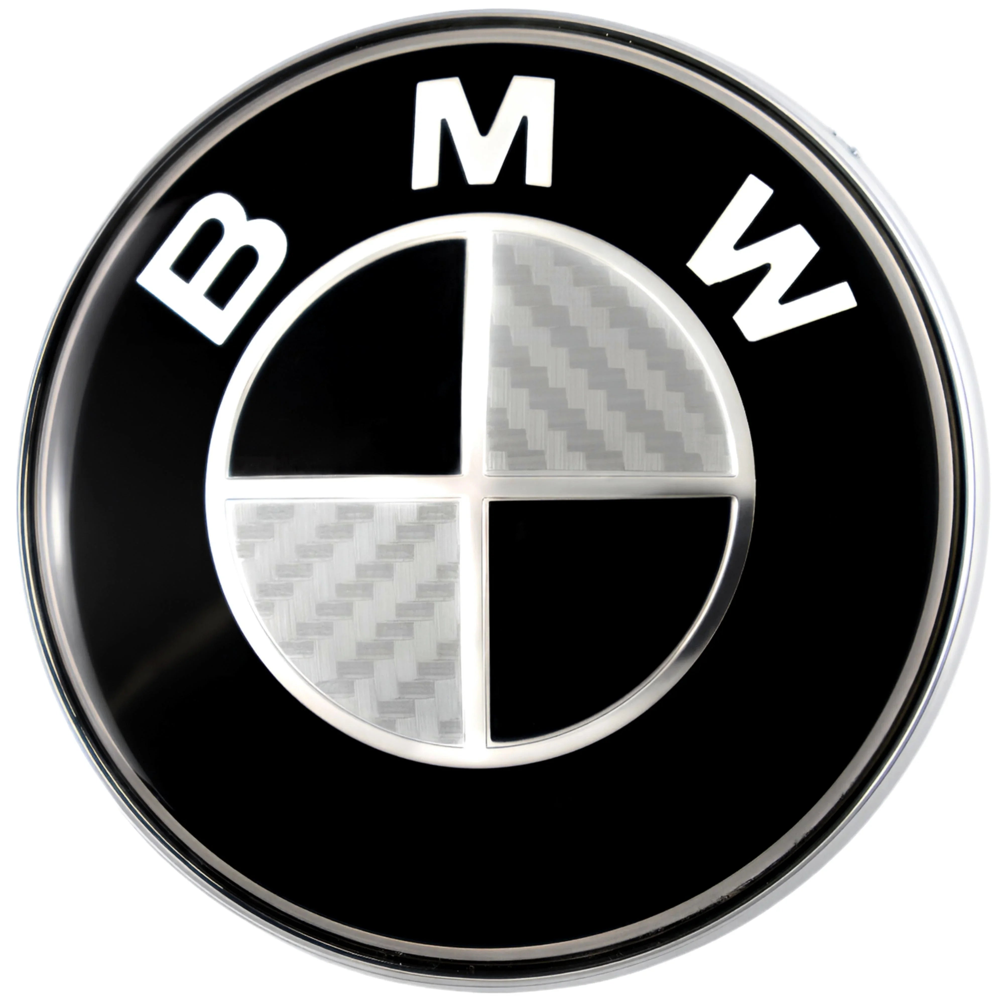 BMW-Abzeichen | Schwarz & Grau
