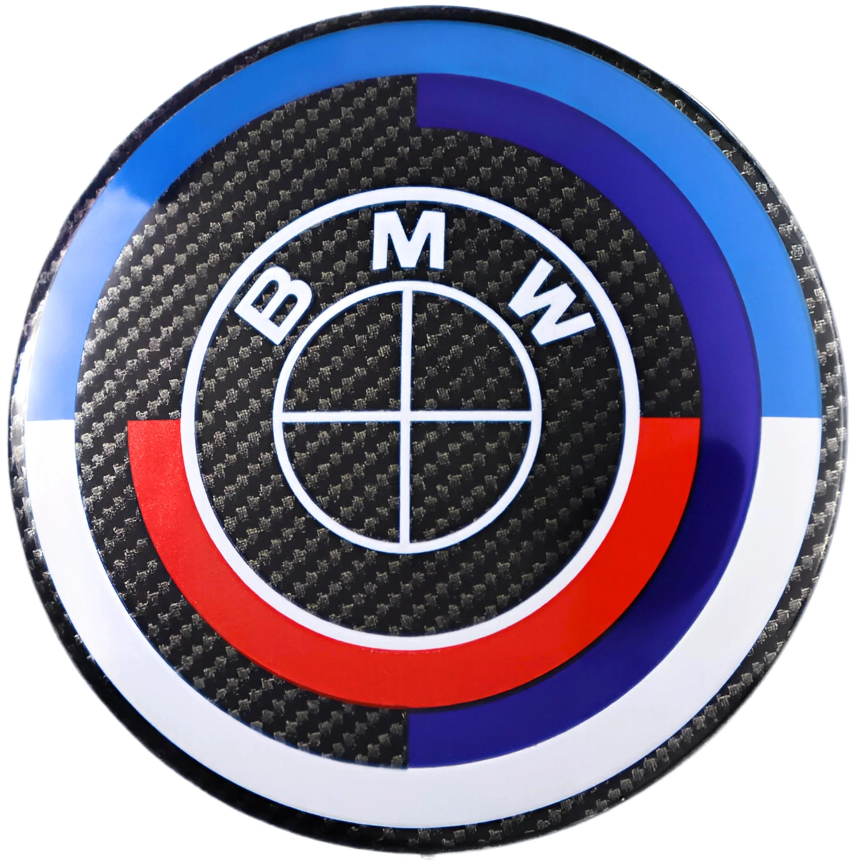 BMW 50th Anniversary Badge | Black Carbon