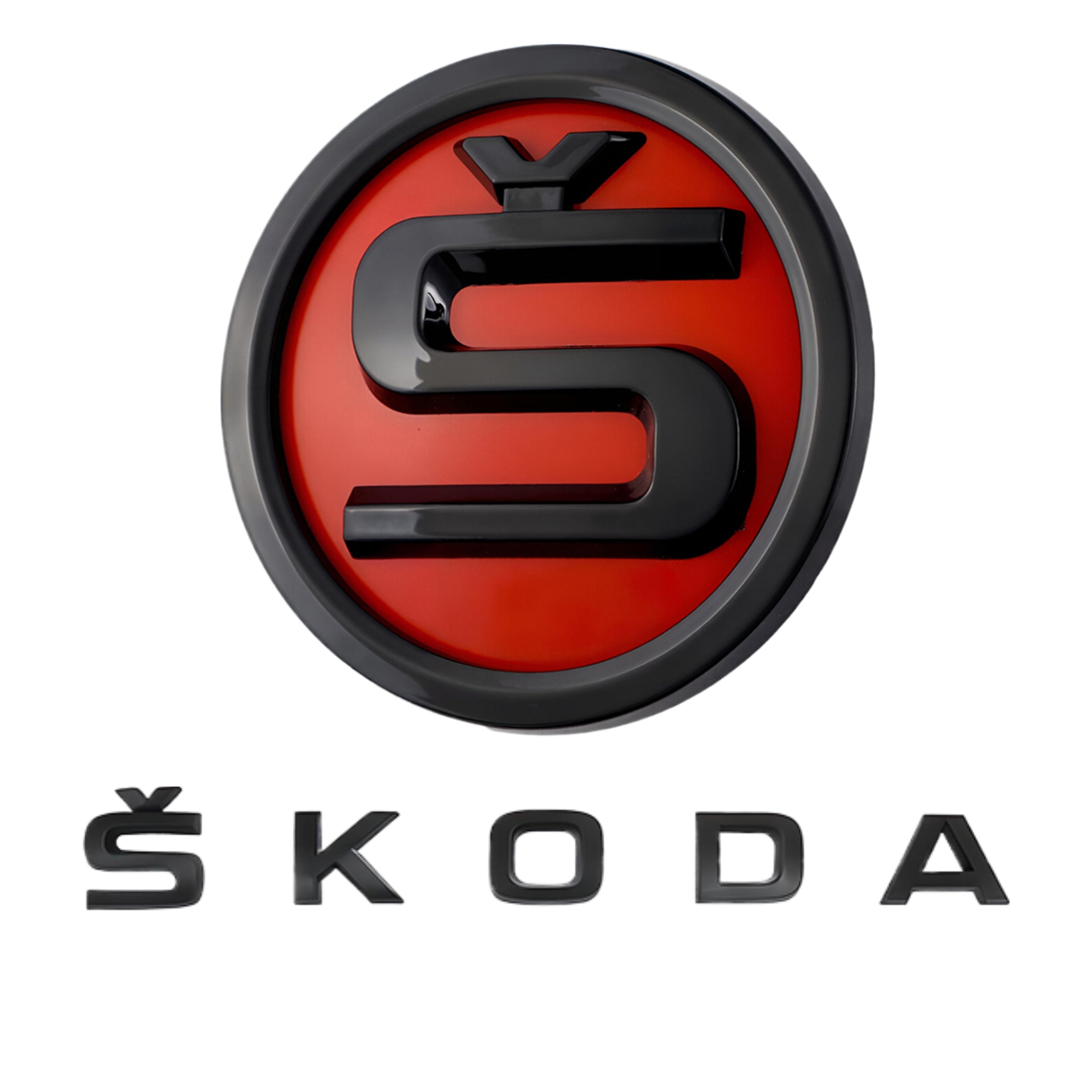 Skoda Emblem | Red