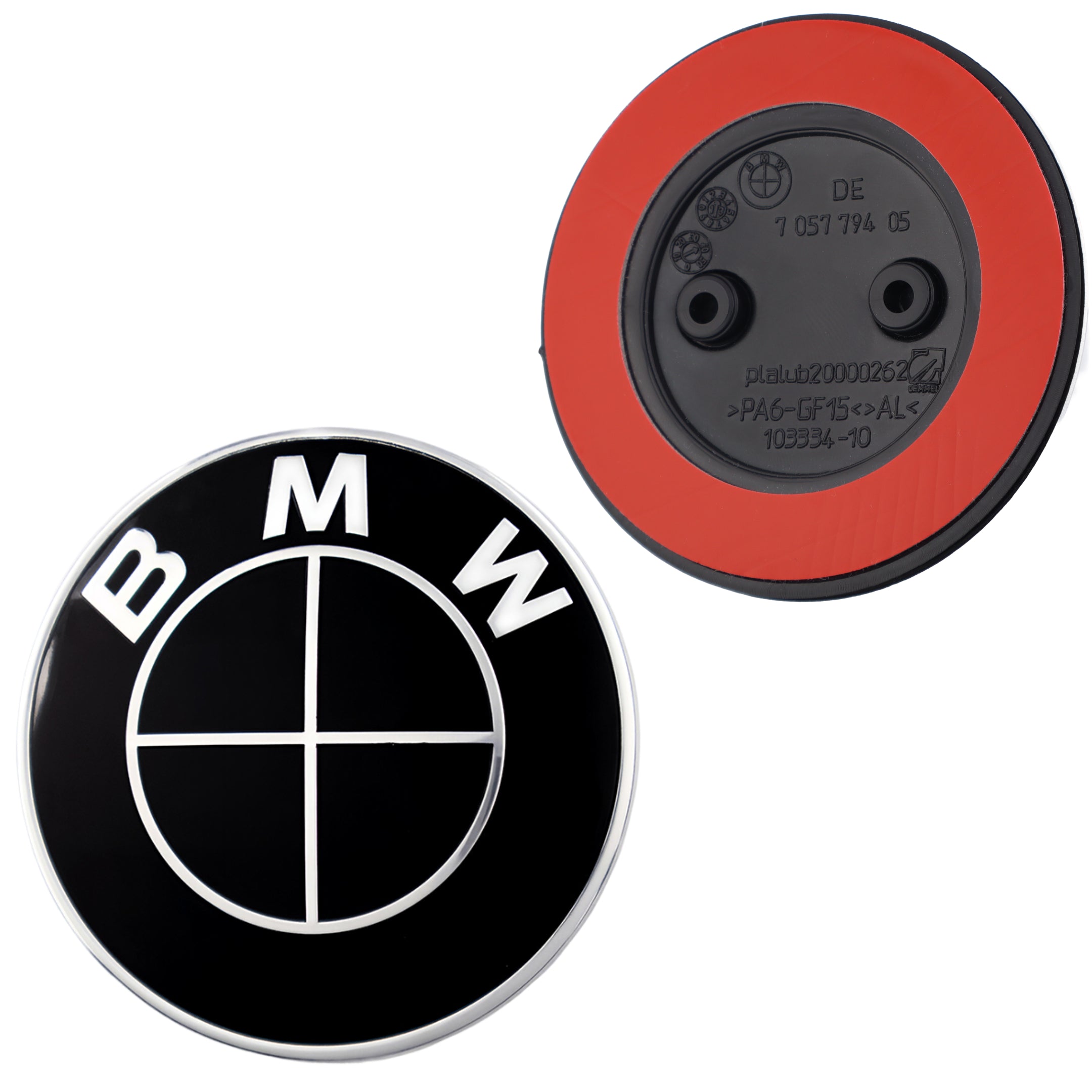 BMW Badge | Full Black