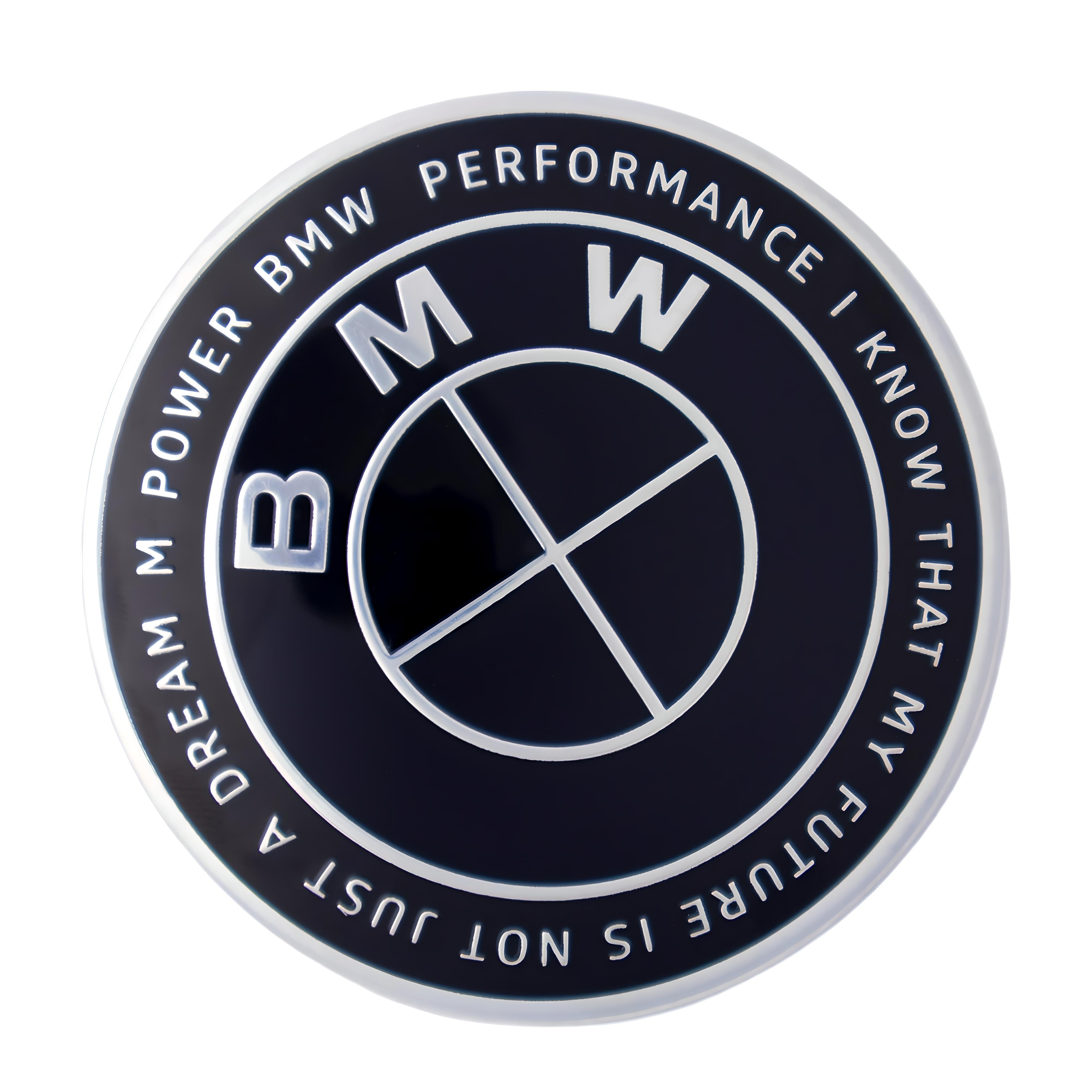 BMW 50th Anniversary Badge | Full Black