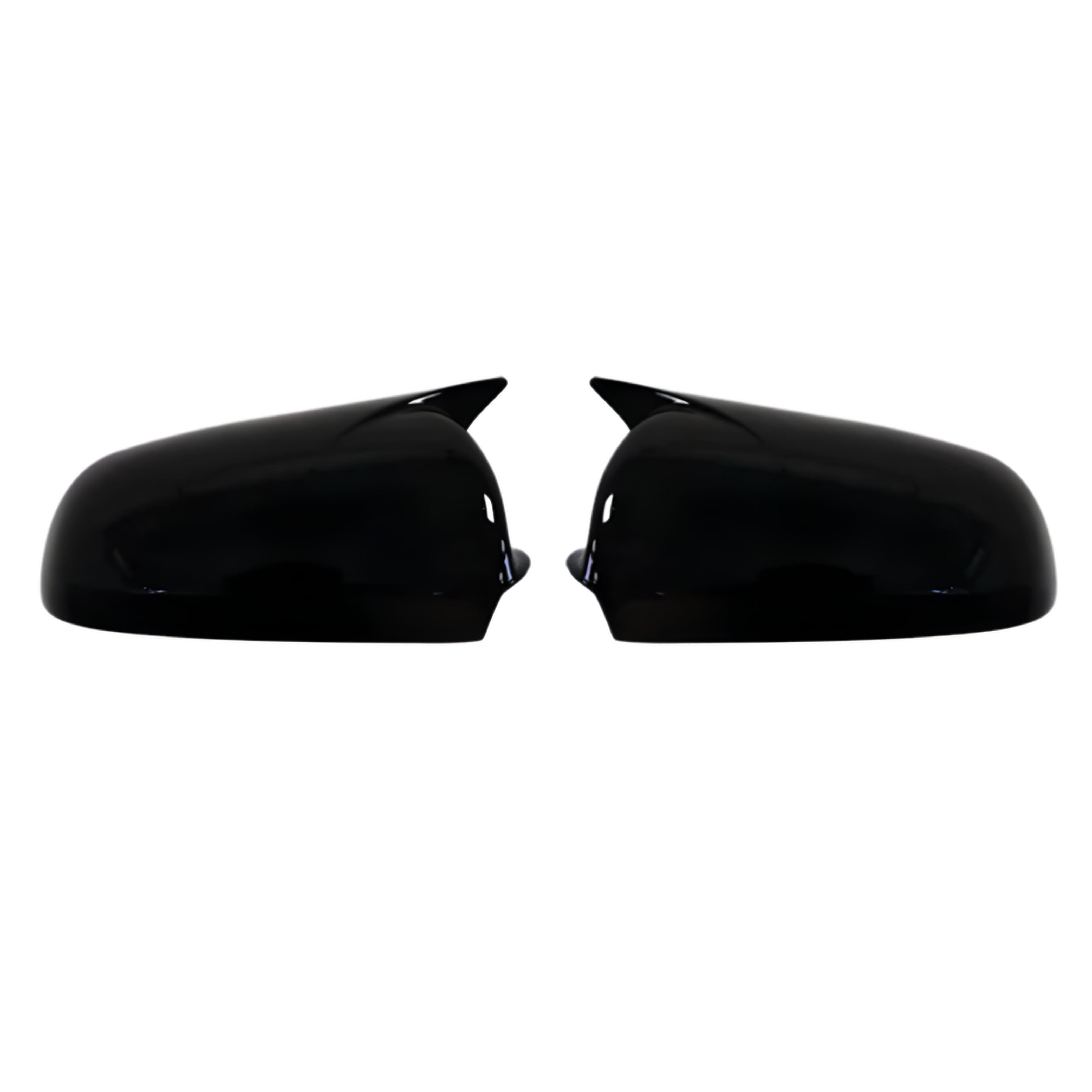 Audi Mirror Overlay | A3 A4 A6 S3 S4 S6 8P 8H 8E B6 B7 C6 4F (2005 - 2008) Gloss Black