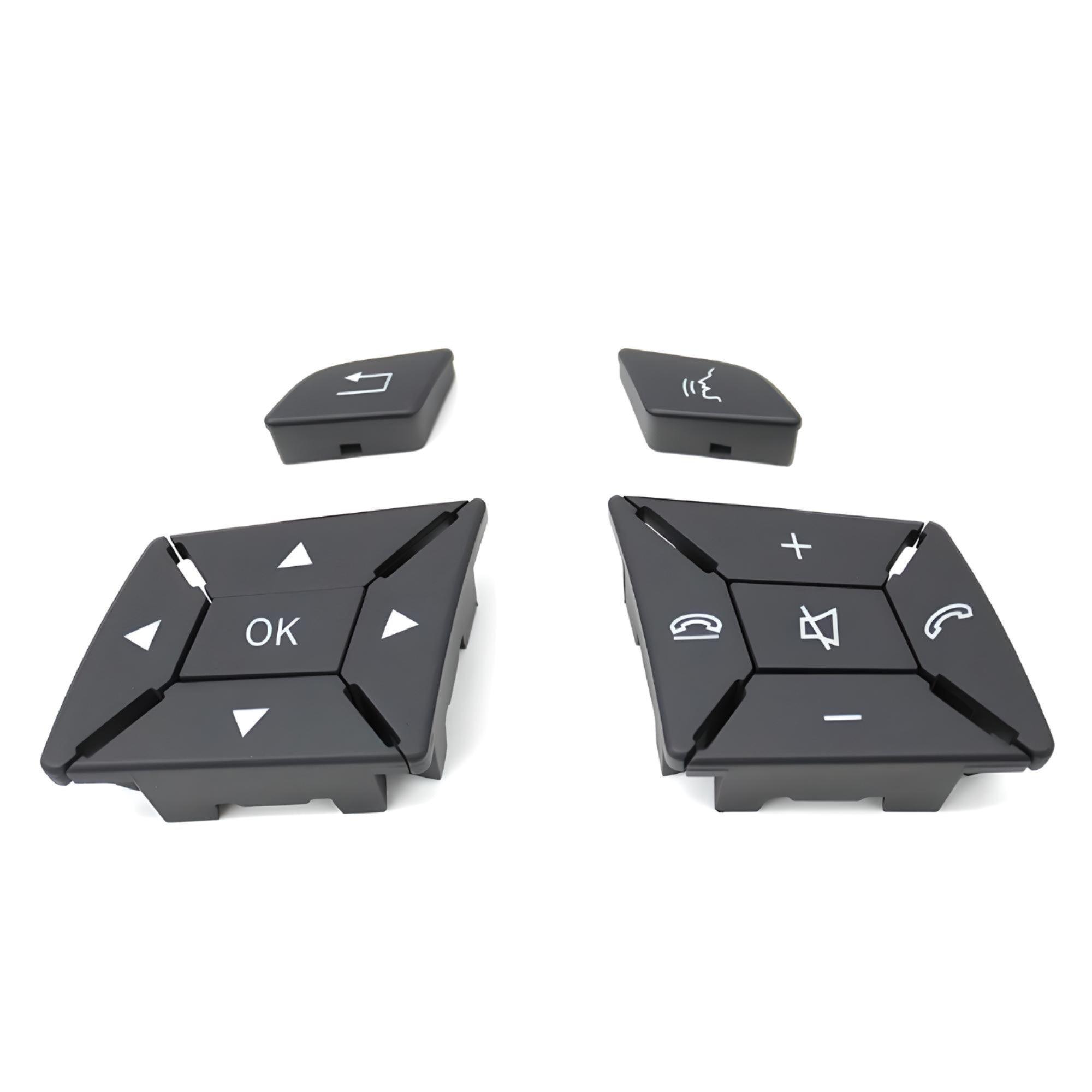 Mercedes Steering Wheel Buttons | A B C E GLK CLS SLK SLC GLA Class (2011 - 2016) - The Benz Shop 